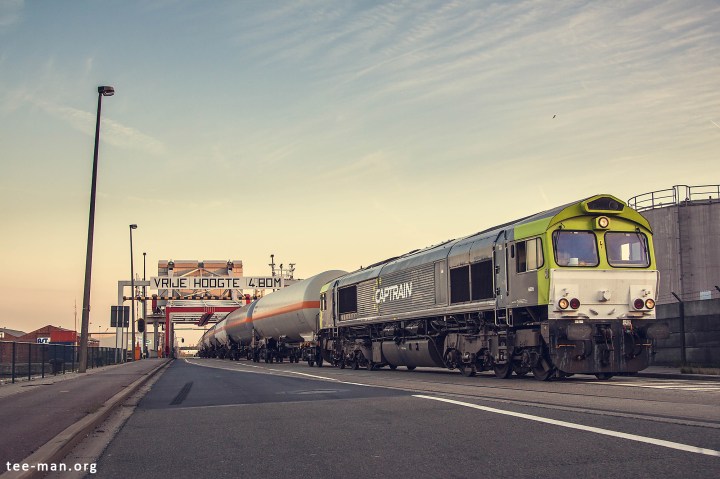 ASCEN 266 016 (CTB 6605), Antwerpen Oosterweelbrug 6-8-2015