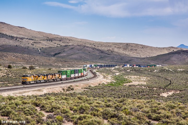 UP 8131, Montello (NV) 4-6-2014