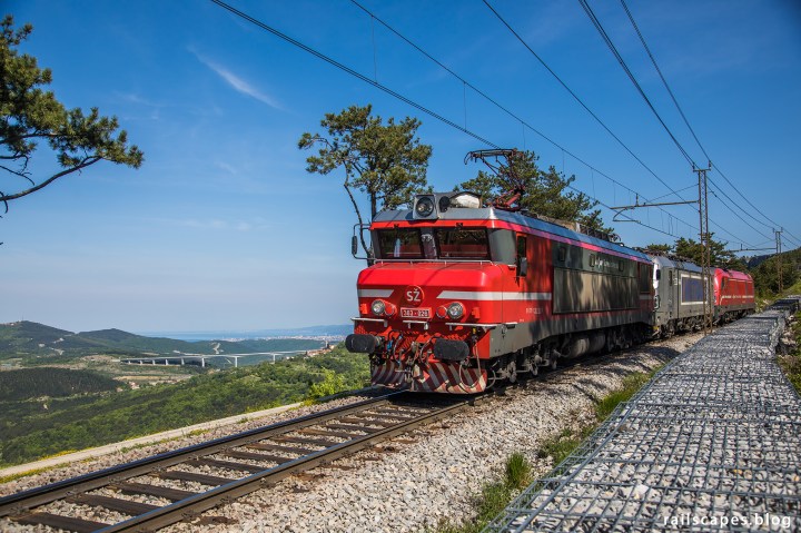 Locomotives headed for Koper.
