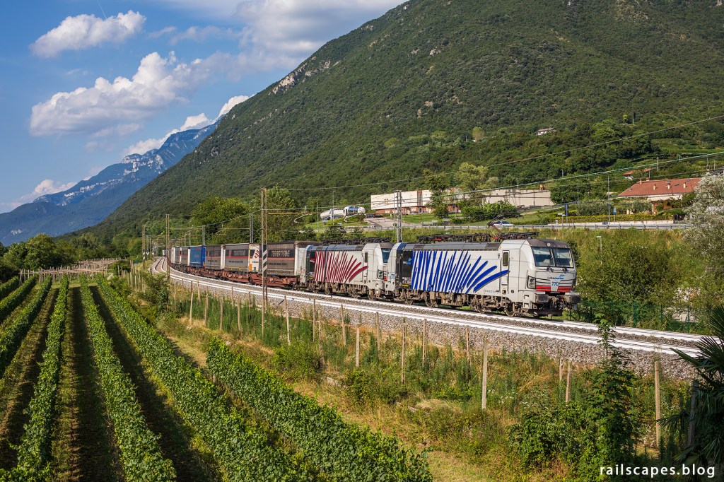 Lokomotion freight train from Bremen to Verona