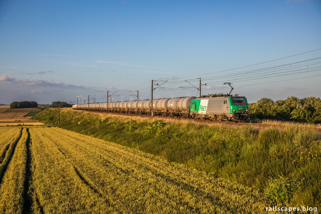 Freight train from Somain to Creutzwald.